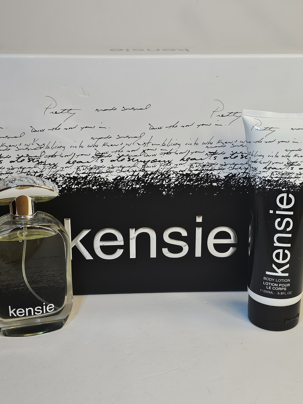 Kensie Eau de Parfum & Body Lotion Set - Black & White